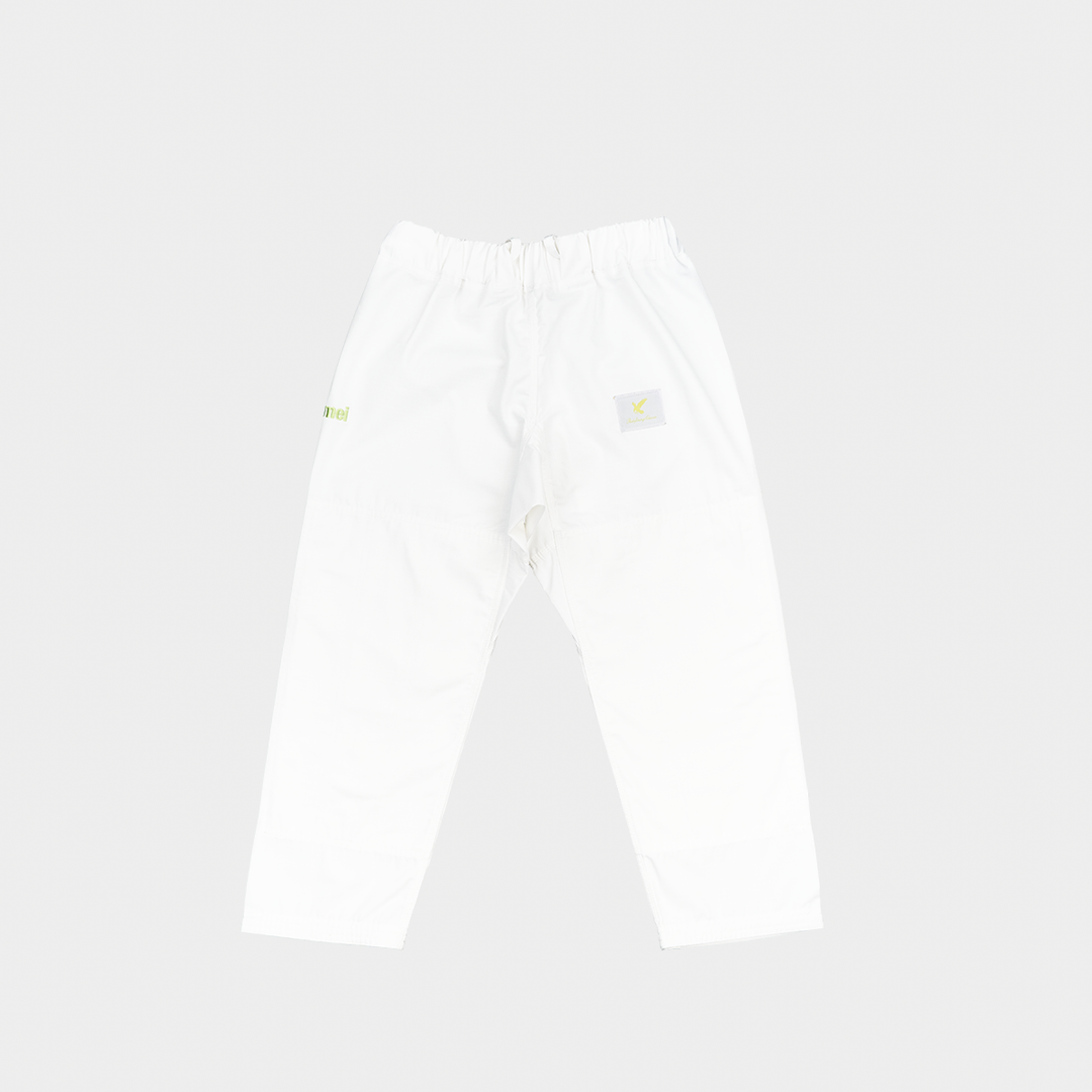 【プレオーダー商品】Classic Competition BJJ Kimono - White/Chartreuse Green
