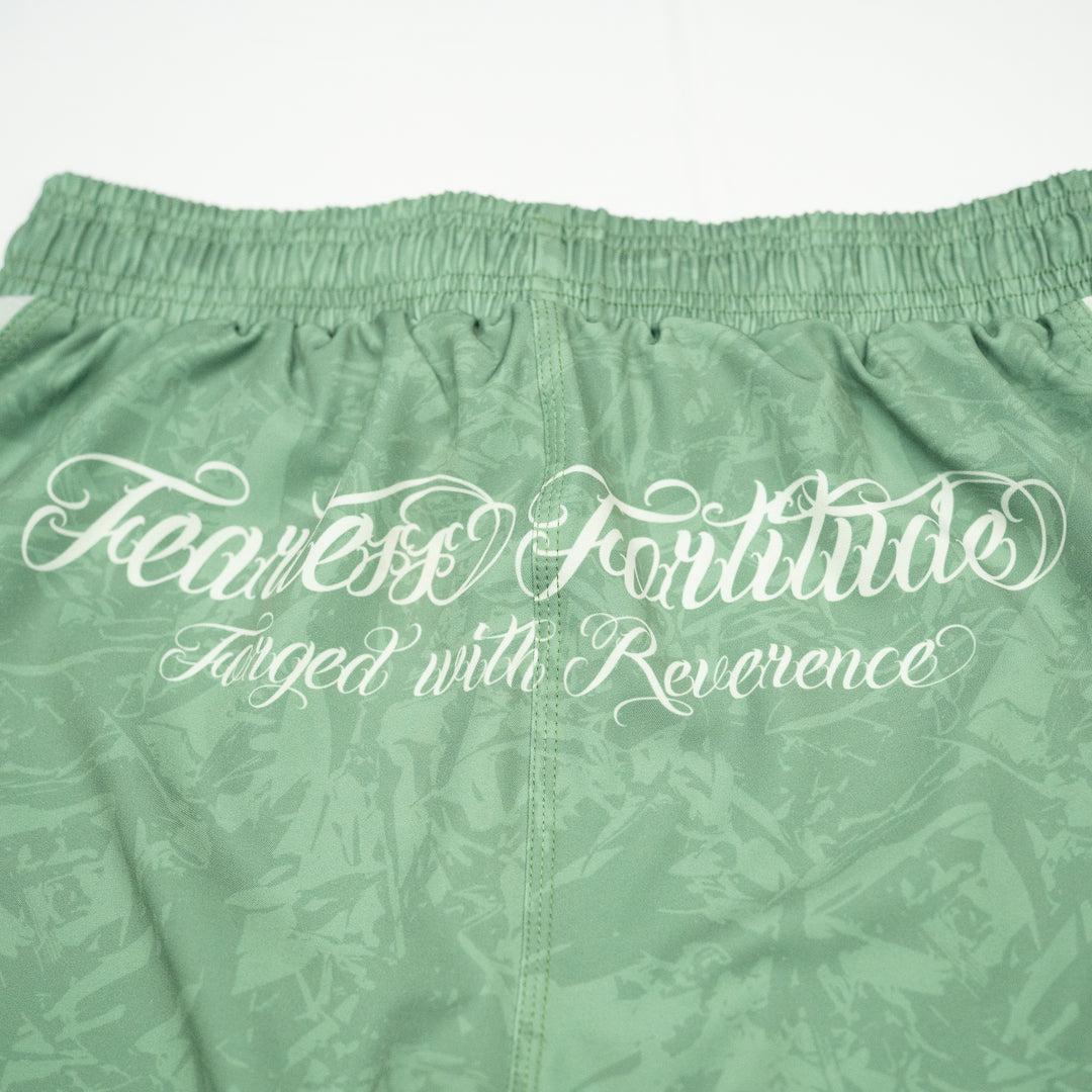 The Palette MMA Shorts (Green)