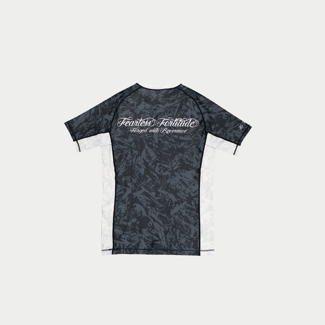 The Palette Rash Guard Short Sleeve (Black)